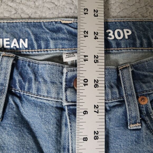 J. Crew Jeans Womens 30P Blue Denim Slim Boyfriend BB475 - Picture 9 of 10